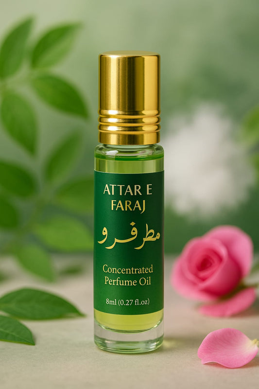 Attar e Faraj Herbal Citrus Floral Perfume Oil Concentrated Perfume Oil (Roll-on) 8ml