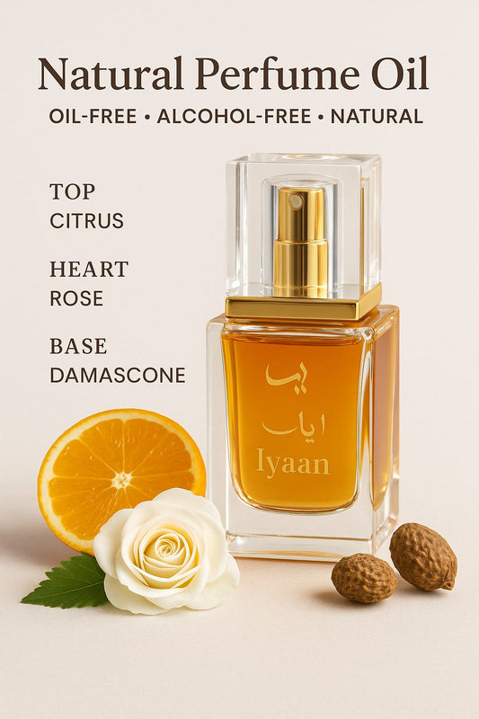 Original Iyaan  Natural Perfume Oil (Alcohol-Free, Oil